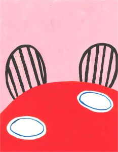 Sian Roberts - 2021 Acrylic, Table For Two