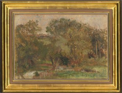 Kathleen L. Wigglesworth RBA RWA (1900-1995) - Cotswolds, Near Burford