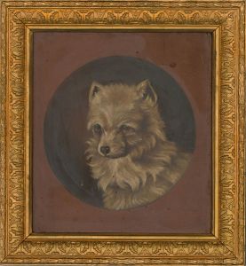 19th Century Oil - Norwich Terrier