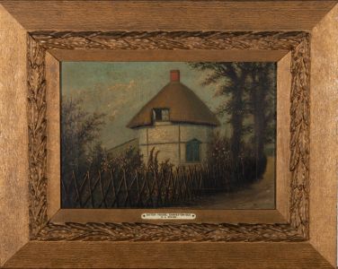 Charles Lloyd Shayes (1860-1937) - Oil, Dutch House, Canvey-on-Sea
