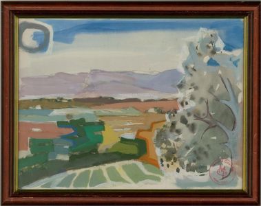 Maurice Colasson (1911-1992) - 20th Century Gouache, Abstract View