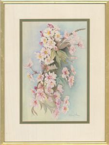 Margaret Adamson - Contemporary Watercolour, English Cherry Blossom