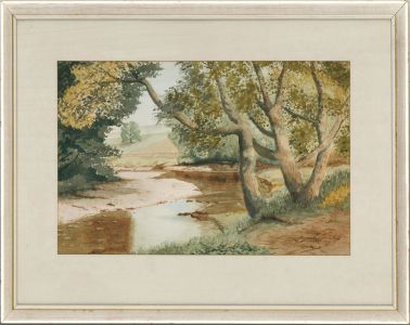 James Elliott - 1986 Watercolour, Littondale, Yorkshire