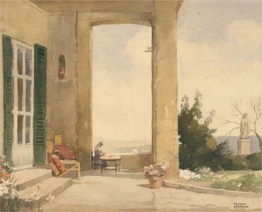 Frank Sherwin (1896-1985) - Mid 20th Century Watercolour, A Nun's Contemplation