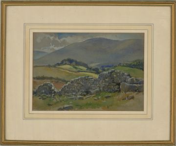 George Charles Francis (1860-1940) - 1926 Watercolour, Trevethin, Wales