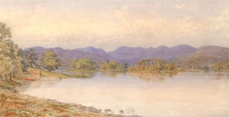 William T. Longmire (1841-1914) - Signed 1879 Watercolour, Lily of the Valley