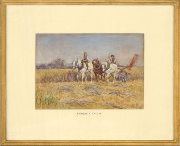 Attrib. Frederick Taylor (1802-1889) - 19th Century Watercolour, Harvest Time