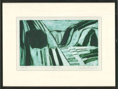 Cynthia M. Lauif  - 20th Century Collotype, Fjord