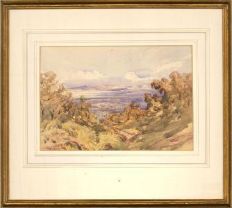 Early 20th Century Watercolour - Open View