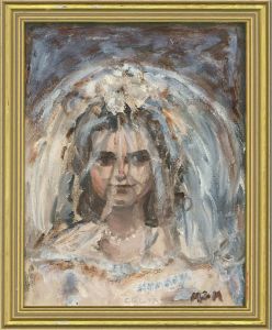 Mary O'Meara - 20th Century Oil, Celia the Bride