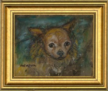 Mary O'Meara - 20th Century Oil, Frazzled Pup