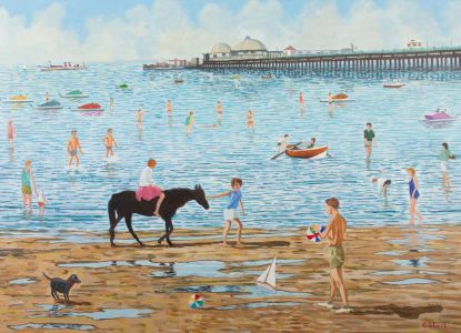 Gerry B. Gibbs - 2012 Acrylic, The Summer Of '57, A Memory