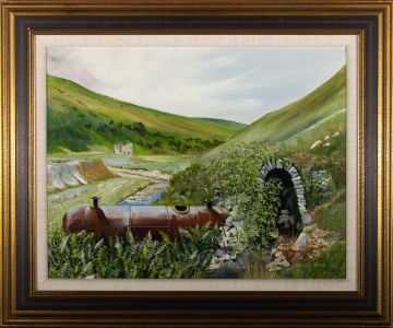 Gordon Metcalfe (b.1935) - 20th Century Oil, Old Lead Mine Workings