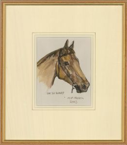 Mary O'Meara - 2003 Watercolour, Oh So Sharp