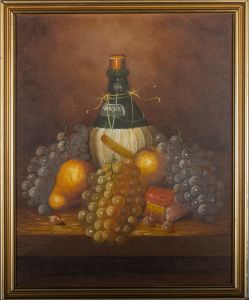 R. Vichy - 20th Century Oil, Rustic Still Life