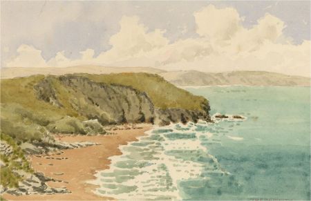 Raymond Turner Barker (1872-1945) - 1931 Watercolour, Trebarwith