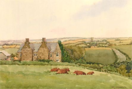 Raymond Turner Barker (1872-1945) - 1931 Watercolour, St Merryn