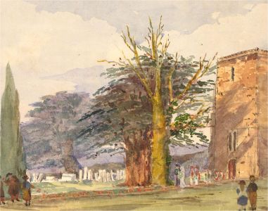 Early 20th Century Watercolour - Corfe Mullen
