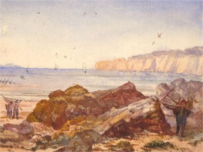 Early 20th Century Watercolour - Studland Bay