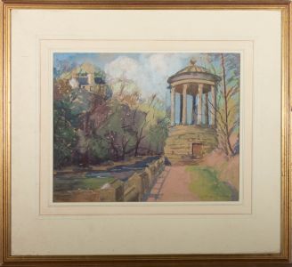 Buchanan - Early 20th Century Watercolour, Riverside Rotunda