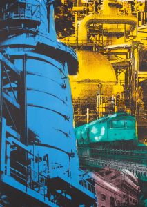 Miles Cole - Contemporary Monotype, Railfreight Petroleum IV