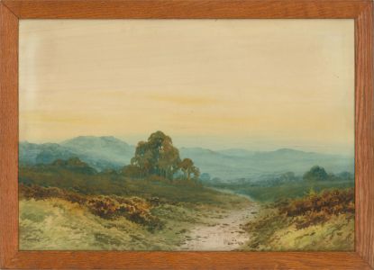 Joseph Edward Hennah (1896-1963) - Early 20th Century Watercolour, Highland Dawn
