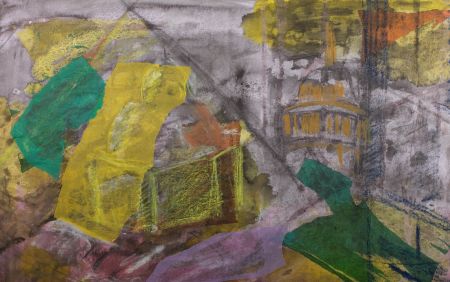 Susan Paine - 20th Century Mixed Media, Fragmented City