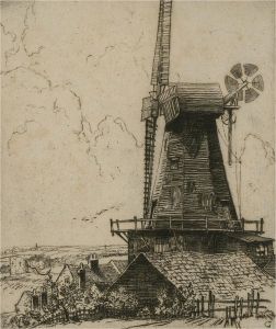 Emerson Harold Groom (1890-1983) - A Pair of 1926 Studies, Delce Mill, Rochester, Kent