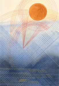 Gordon Metcalfe (b.1935) - 20th Century Mixed Media, Sun Rays