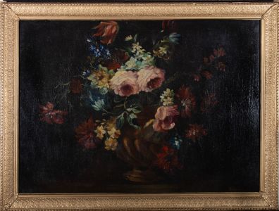 Lopez-Huici - Early 20th Century Oil, Floral Array