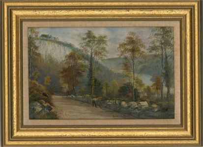 George Willis Pryce (1866-1949) - Early 20th Century Oil, Down to the Wye