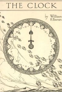 Rex F. Hopes - Mid 20th Century Pen and Ink Drawing, The Clock