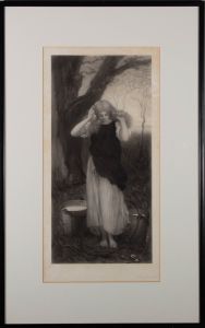 John Douglas Miller (1872-1903) - 1884 Mezzotint, Water Carrier