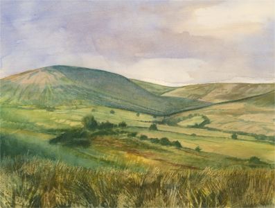 Leo Gibbon Smith - 20th Century Watercolour, Black Mountains, South Wales