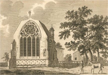A Pair of Early 19th Century Engravings - Titley Abbey and Layer Marney Tower