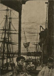 After James Abbott McNeill Whistler (1834-1903) - 1932 Photogravure, Rotherhithe