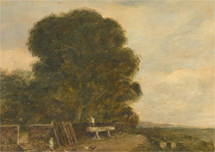M.H. Elias - 2007 Oil, Pastoral Landscape