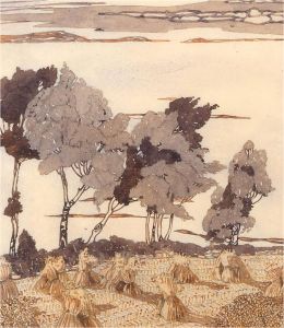 Mid 20th Century Watercolour - Beyond L'Arcouset