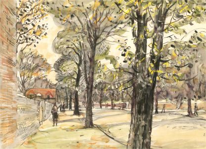 Harry Toothill (1917-2001) - 20th Century Watercolour, Street Scene