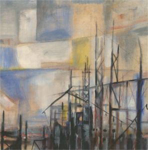 20th Century Oil - Industrial Abstract