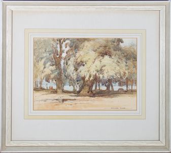 William Dodd - 20th Century Watercolour, By the Lakeside