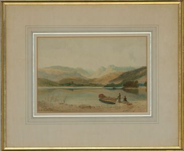 G.H. Pettitt - Late 19th Century Watercolour, Highland Loch