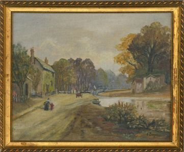 K. Bogon - 20th Century Oil, By the River