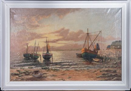 Clifford Frost - 20th Century Oil, Low Tide