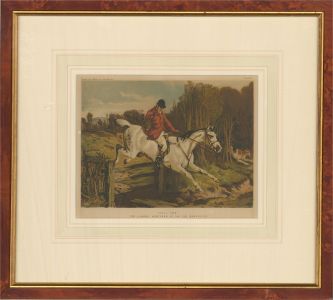 Samuel Sydney  - 19th Century Lithograph, Full Cry