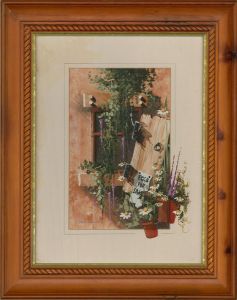 J. Horsewell - Contemporary Gouache, Eggs For Sale