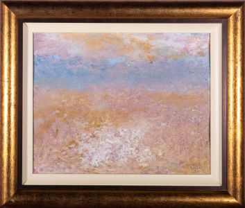 Pamela Godlley - 2010 Oil, Hazy Beach