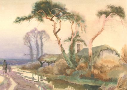 Early 20th Century Watercolour - After the Rain