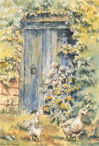 Elaine Ann Baynes - Signed 20th Century Watercolour, Going for a Wander