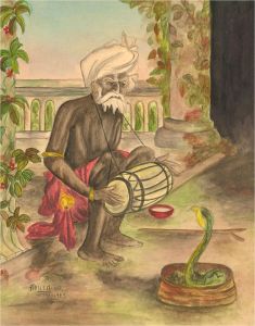 Ethel Esme Church - 1923 Watercolour, The Indian Fakir